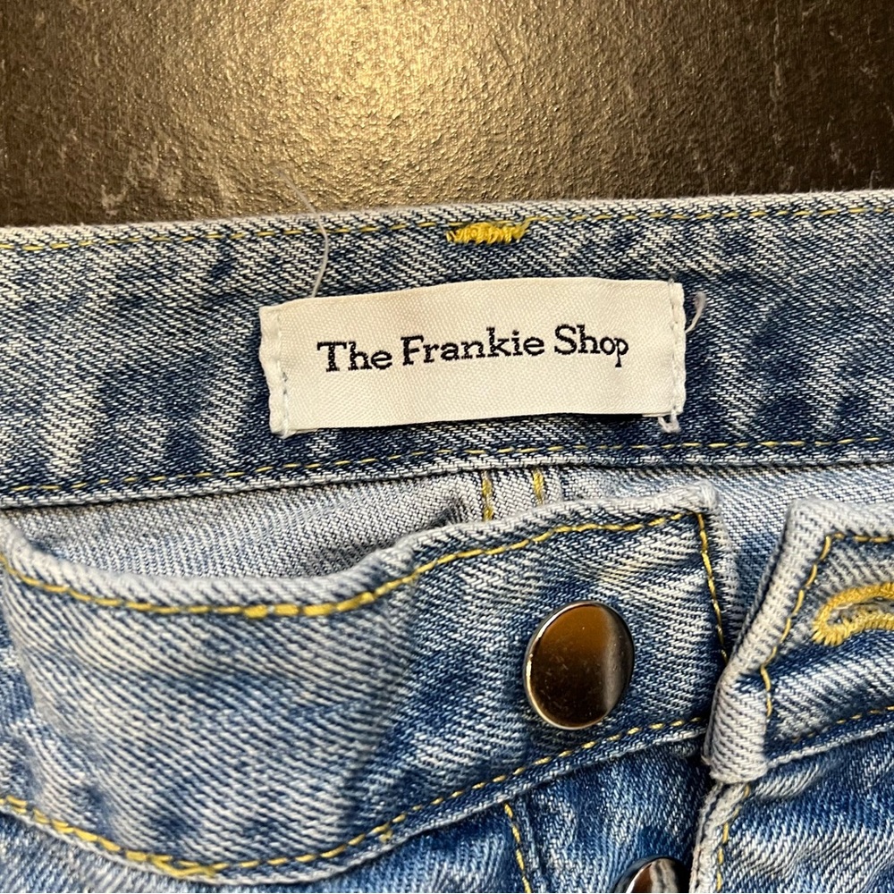 The Frankie Shop Blue Boyfriend Jeans